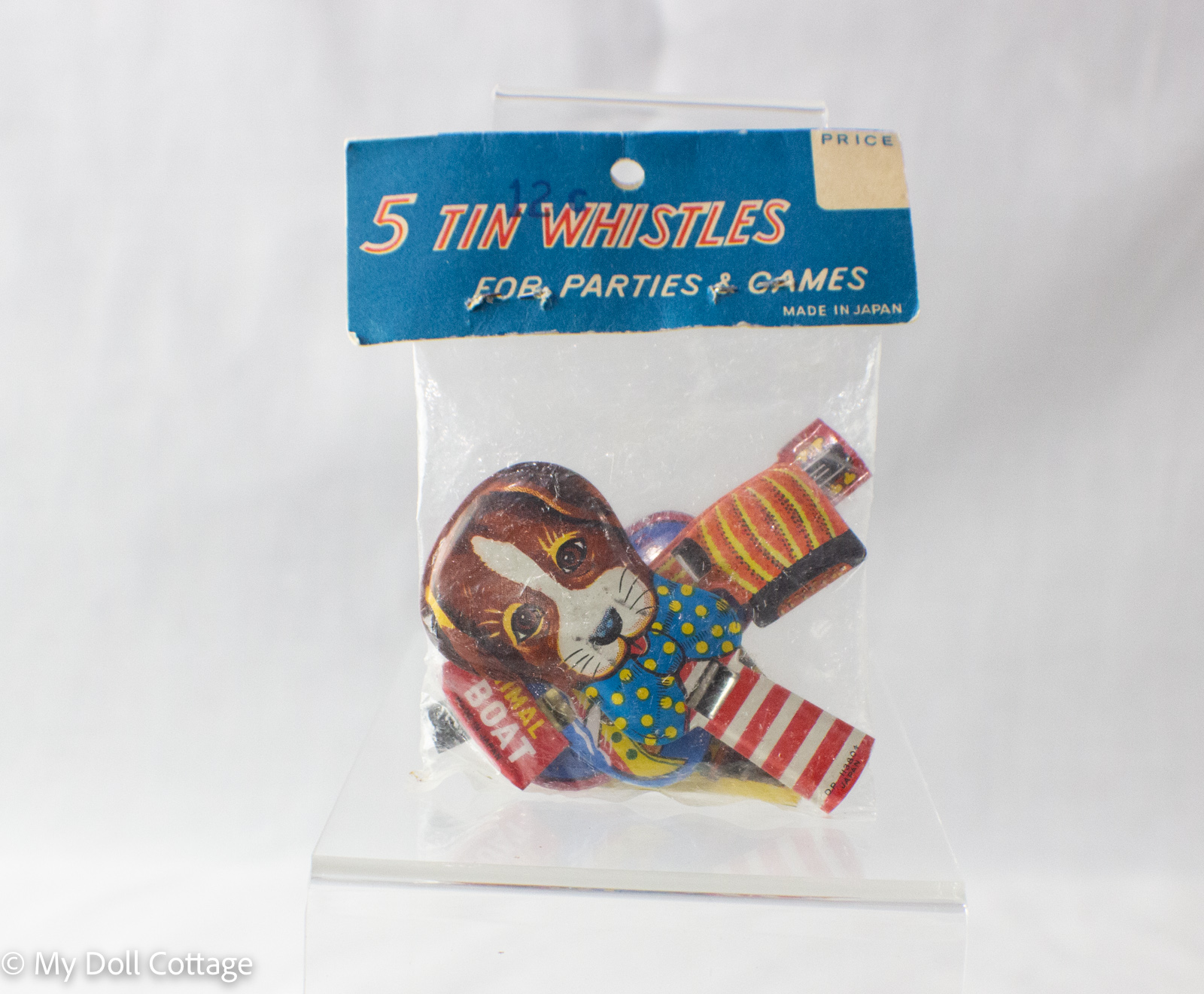 c.1960's Set of 5 Litho Tin Whistles