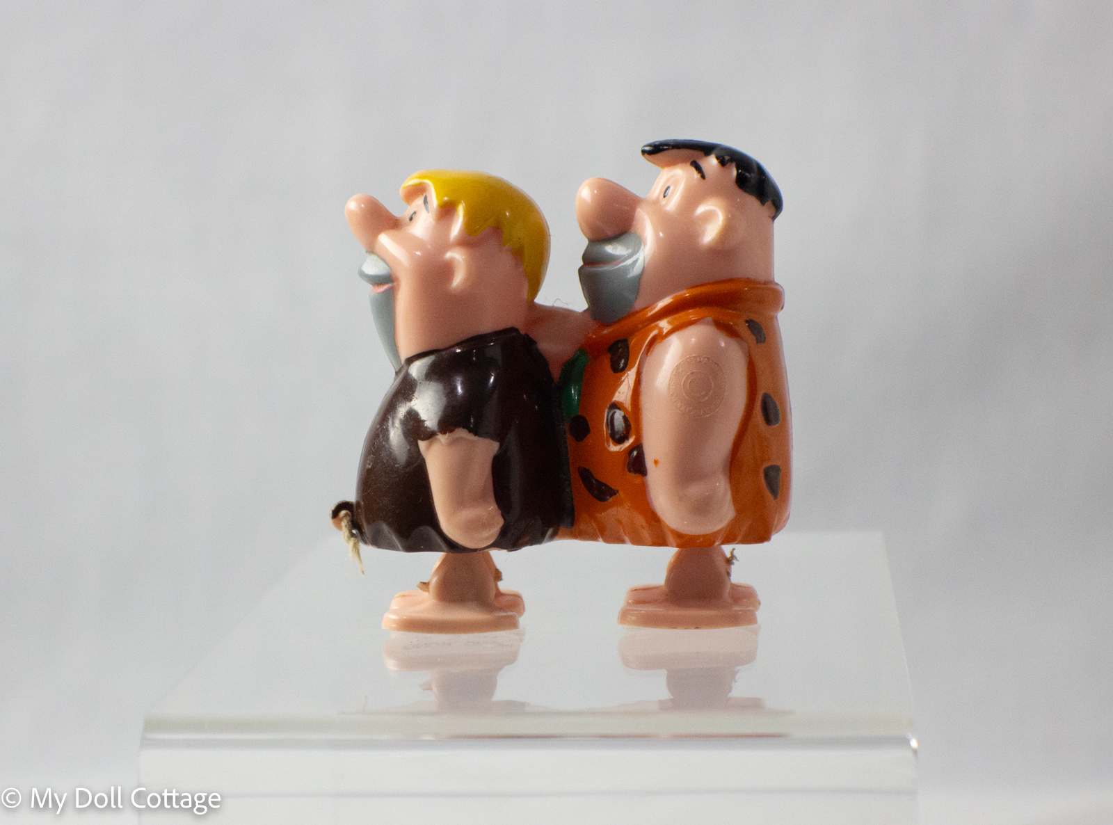 Fred & Barney Ramp Walker – Marx Toys (Made in Hong Kong, c. 1962)