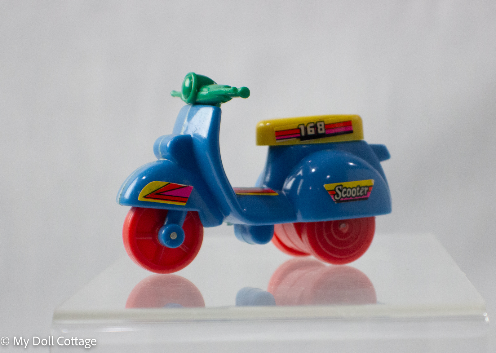 1980s Blue Scooter Pencil Sharpener – Model 168