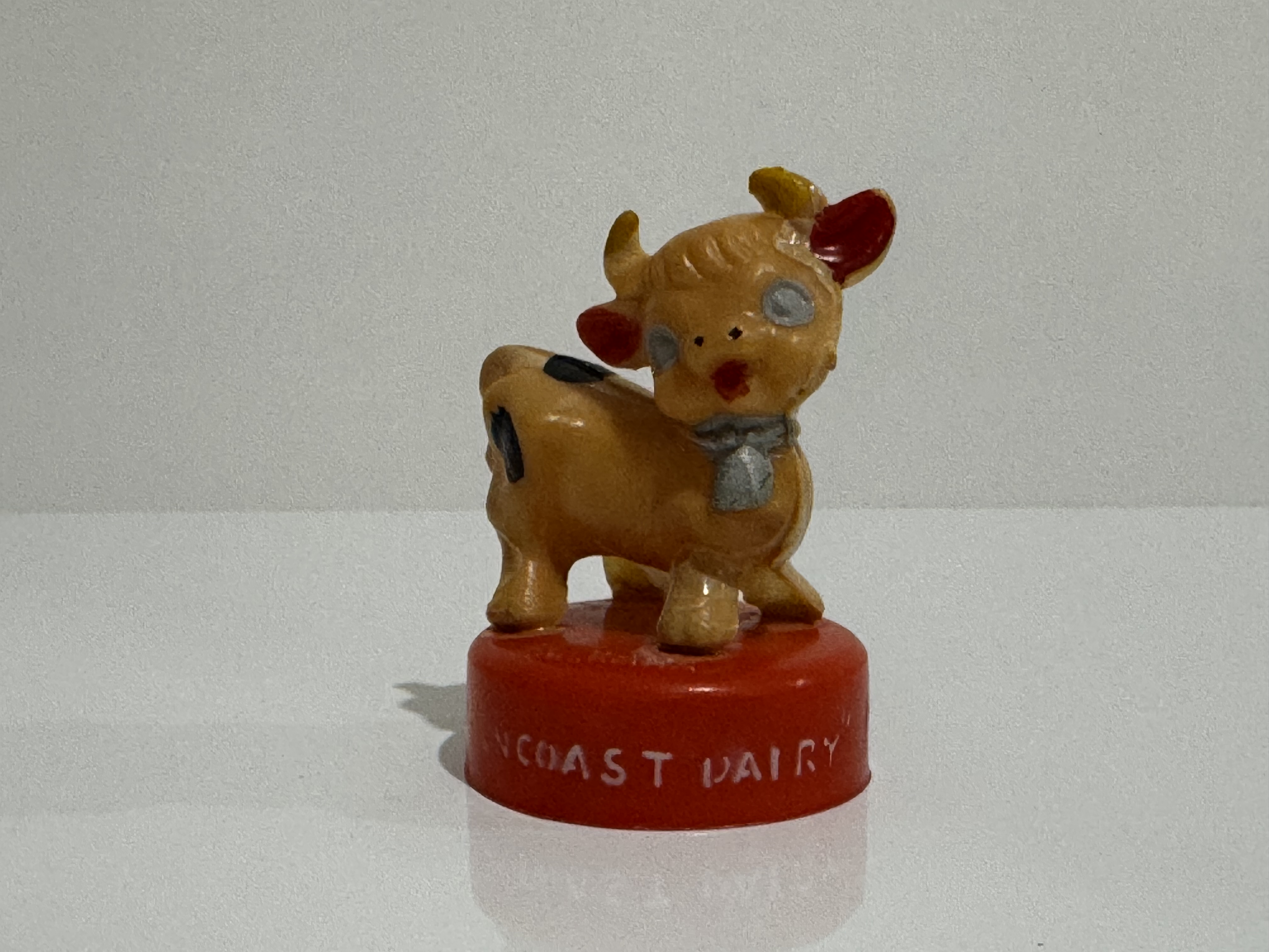 1970's "Suncoast Diary" Milking Cow Pencil Sharpener
