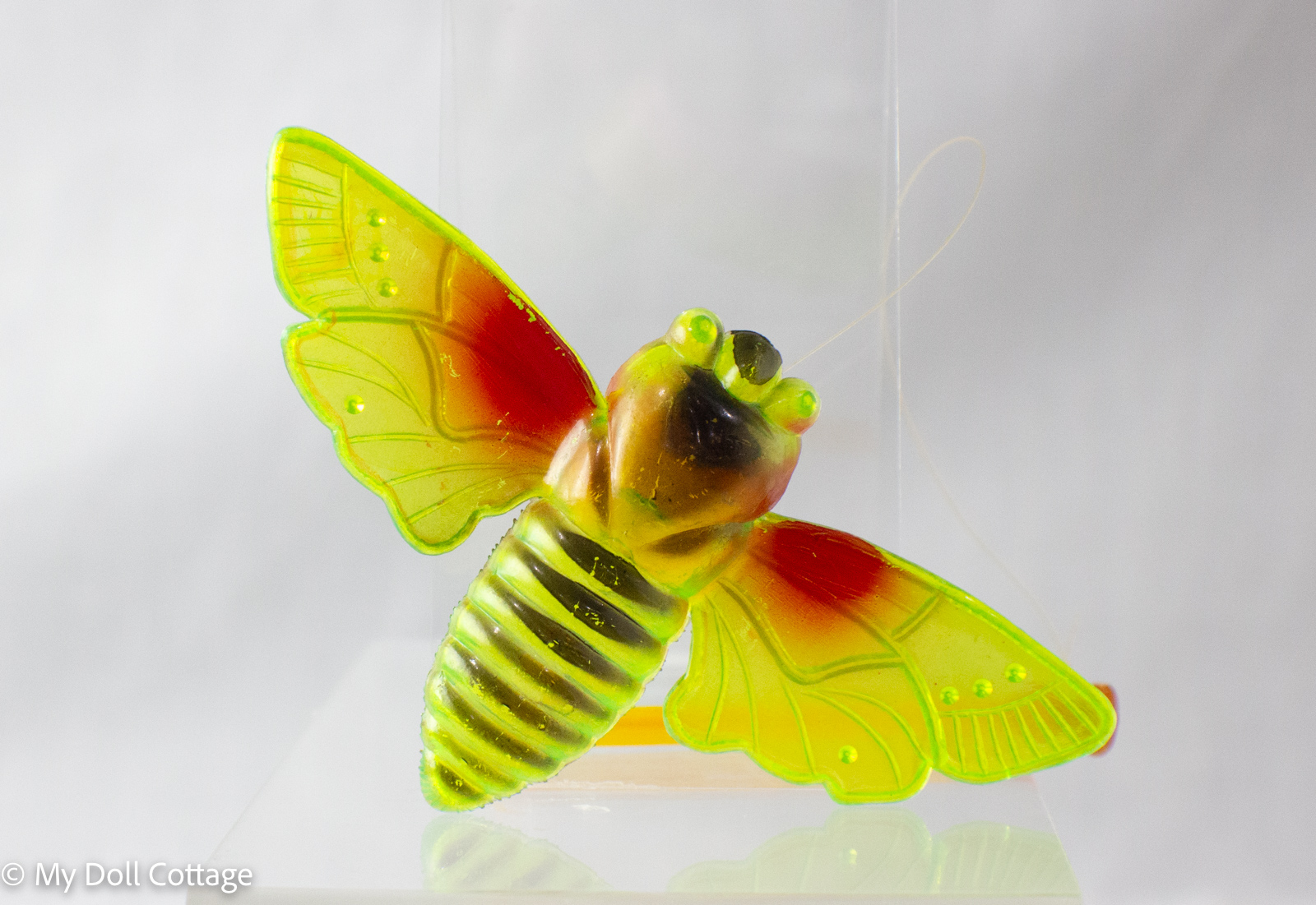 Fairylite “Busy Bee” Flying Toy – Made in Hong Kong, 1950s