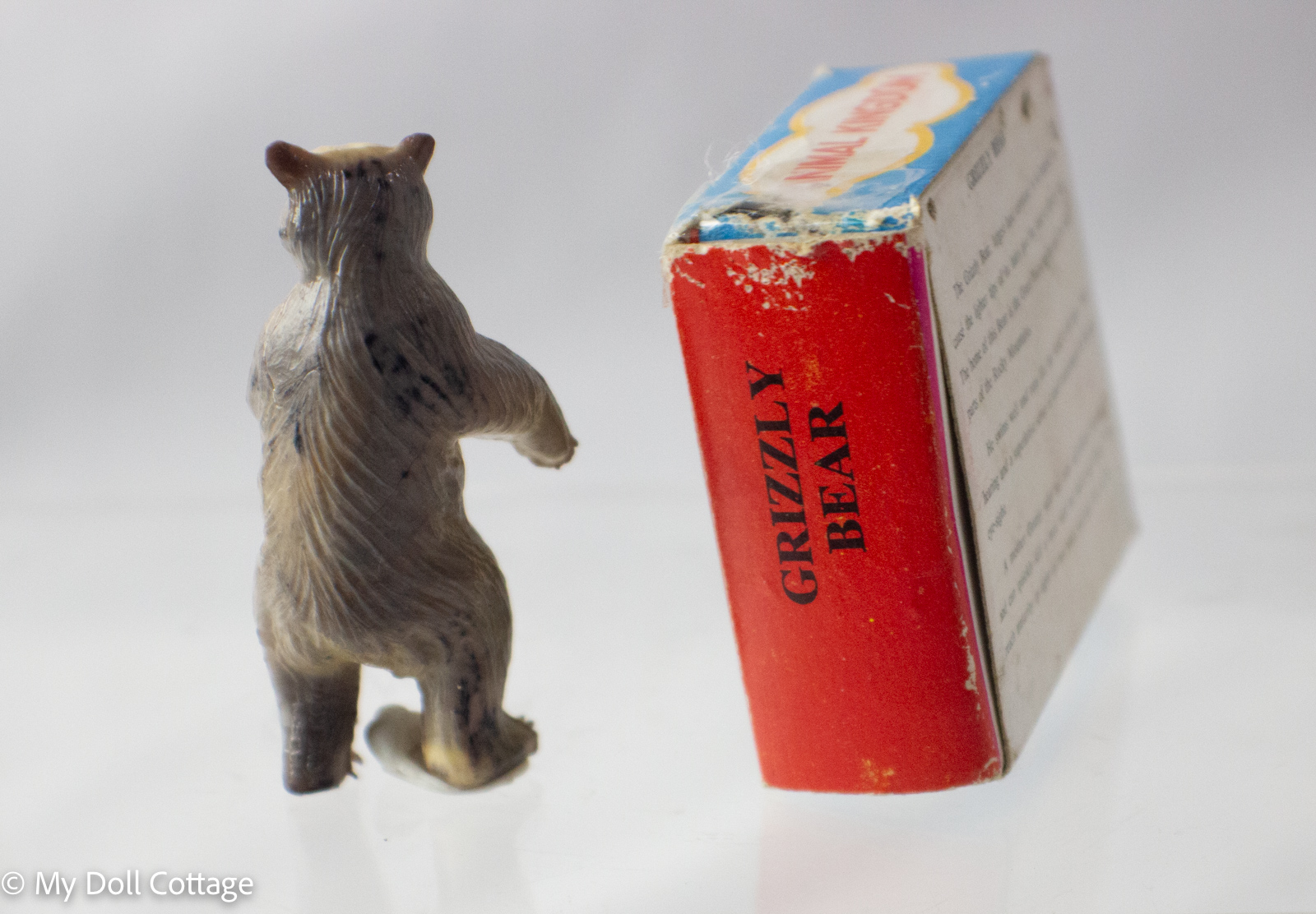 Another rear view showing the box edge and bear detail.