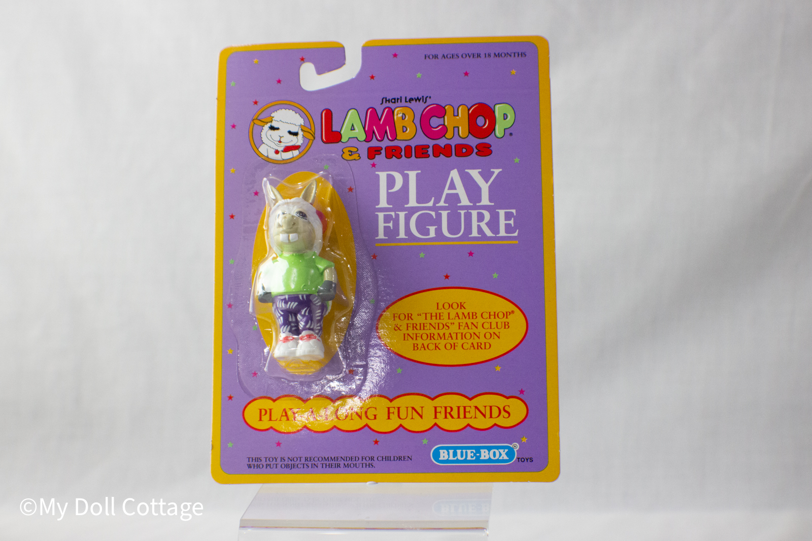 1993 Lamb Chop & Friends “Playalong” Figure by Blue-Box Toys, USA