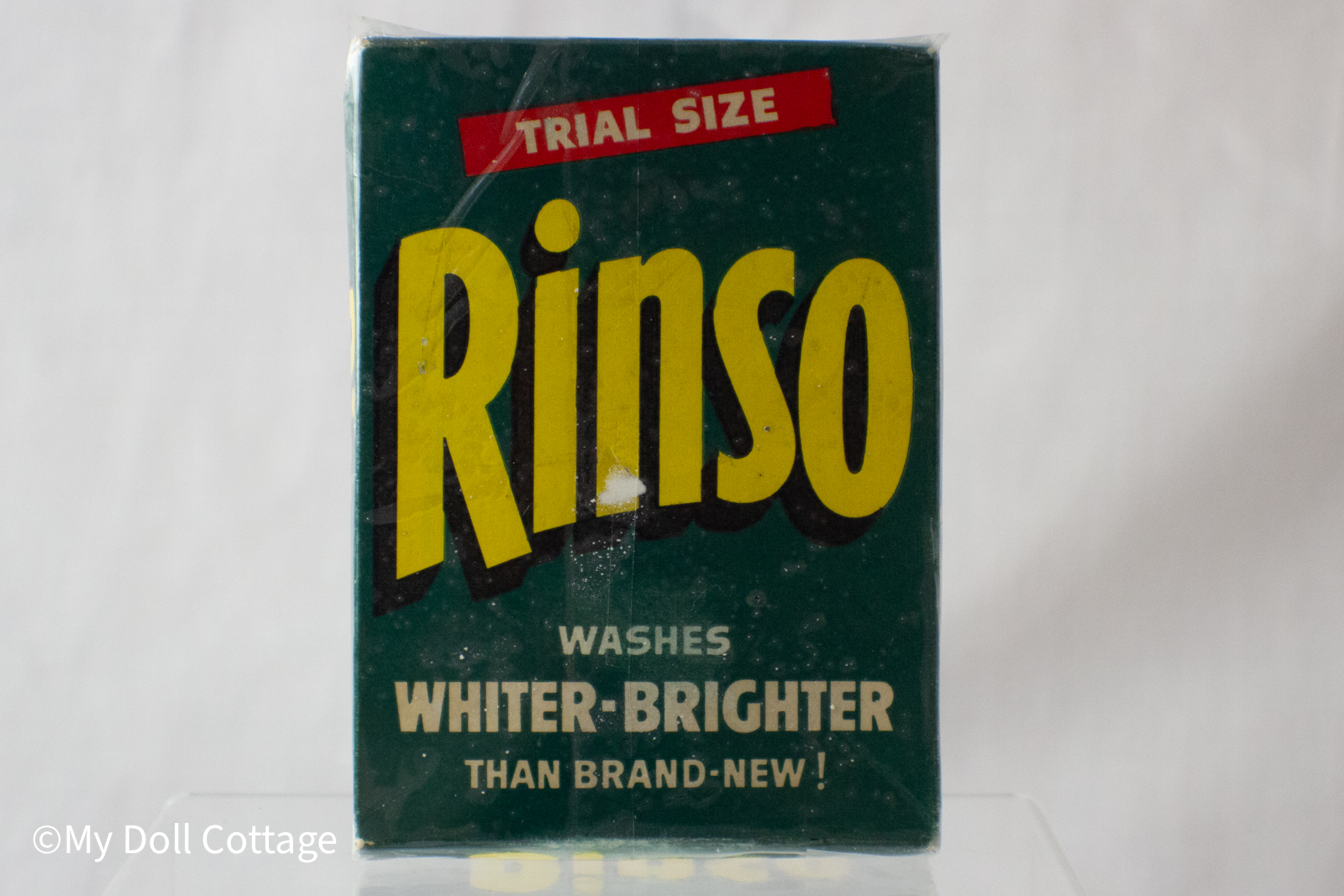 1958 Rinso Trial Size Laundry Powder 