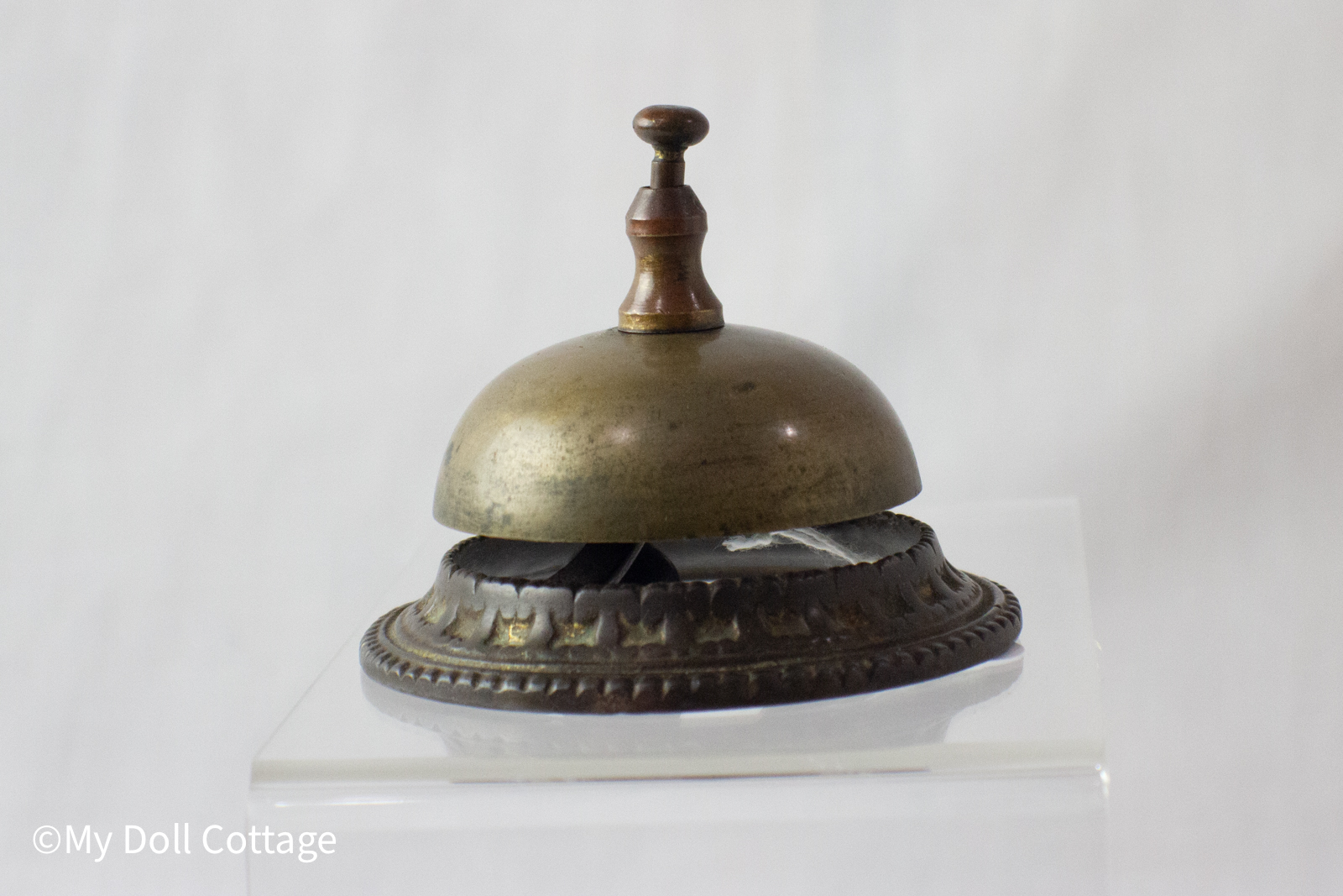 c.1860s Brass Counter Bell – Patent August 26, 1863