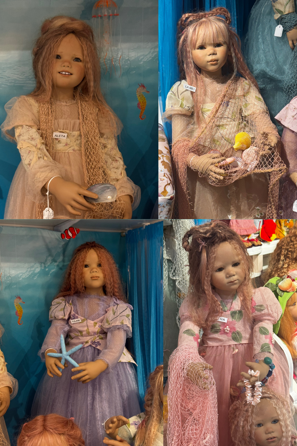 Annette Himstedts Atlantis Children on display in the museum