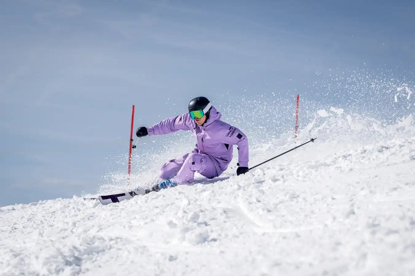 Sam Skiing