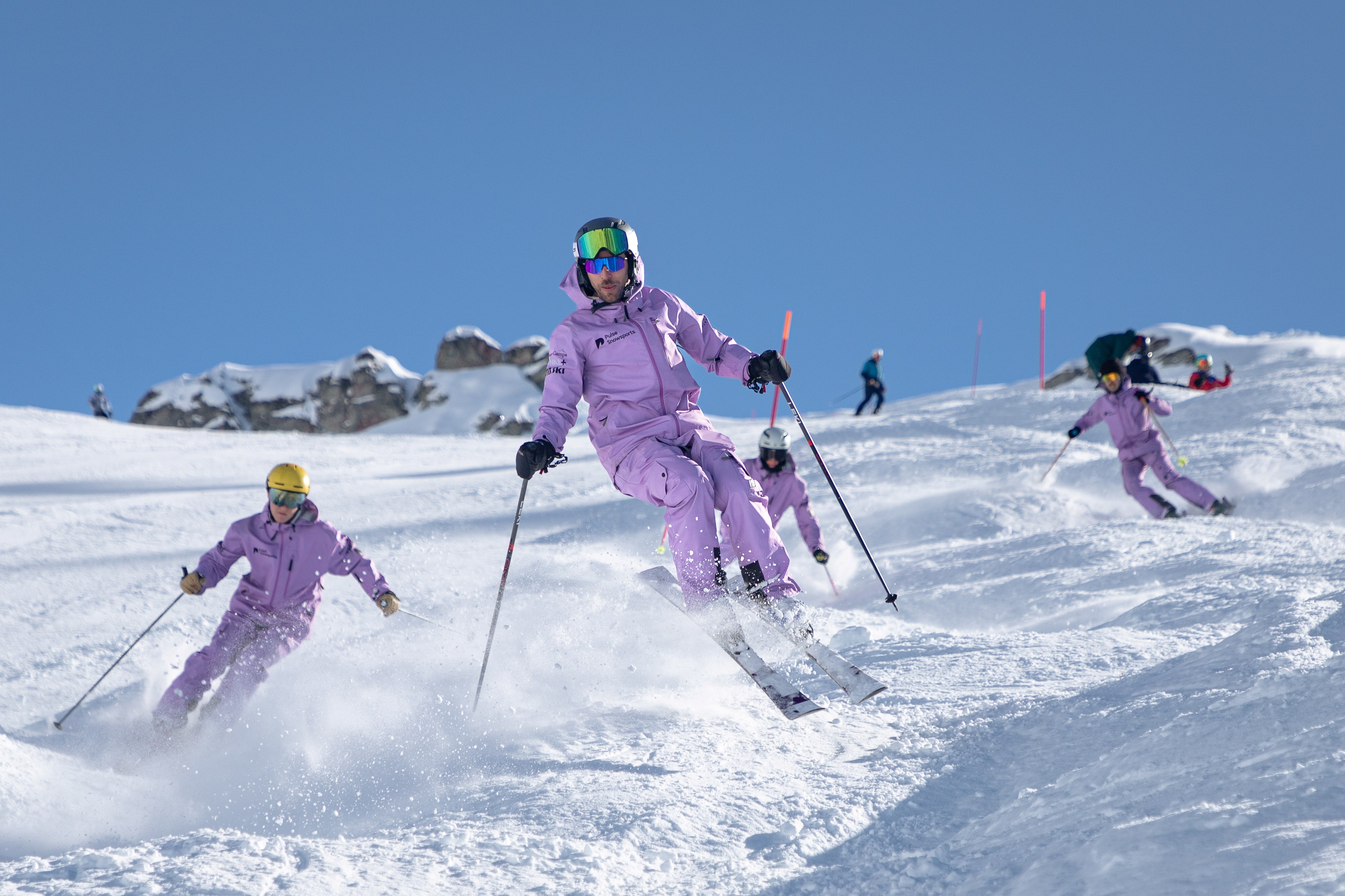 BASI Level 3 and 4 ski instructor training course in Verbier