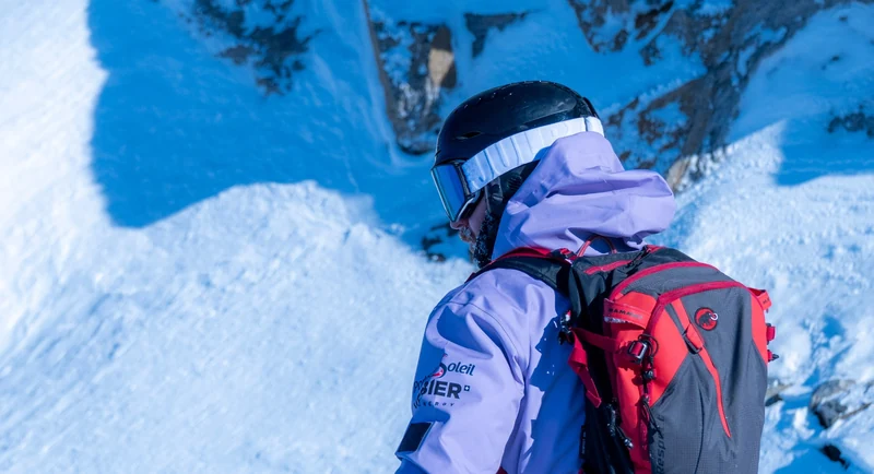 Off piste ski lesson in Verbier with Pulse Snowsports