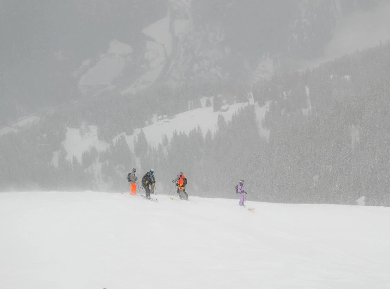 Off piste ski lesson in Verbier with Pulse Snowsports