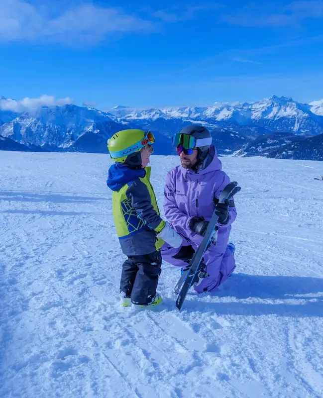 Children's ski lesson in Verbier with Pulse Snowsports