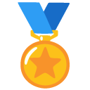 Icône médaille : gamification et badges