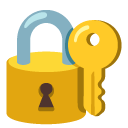 Icône cadenas avec clé : SSO et Active Directory