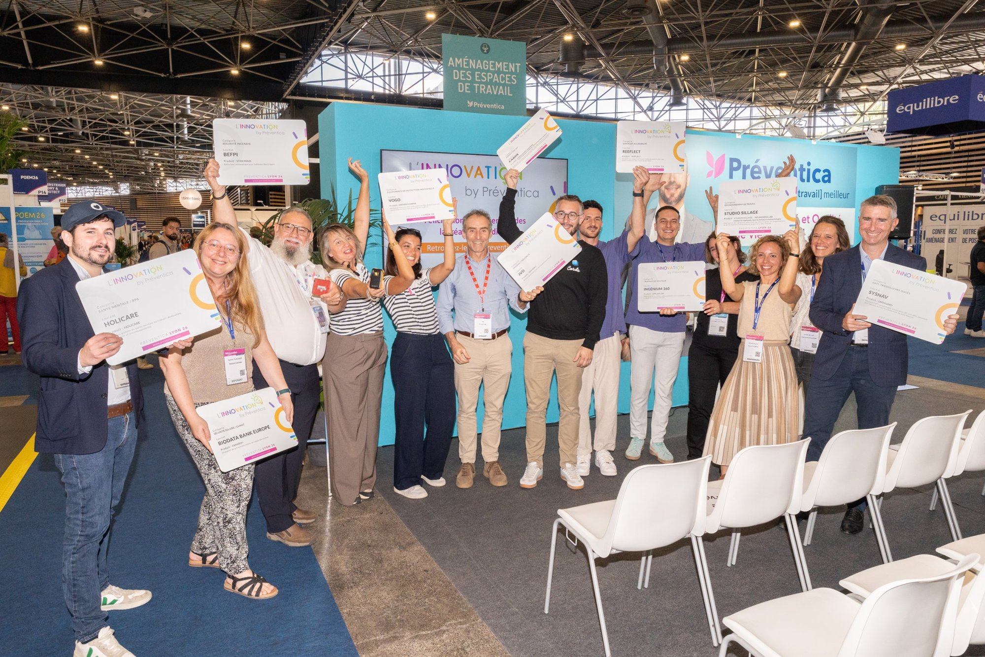 Les lauréats des Prix de l'Innovation Préventica Lyon 2026, dont Cards, catégorie Formation SST