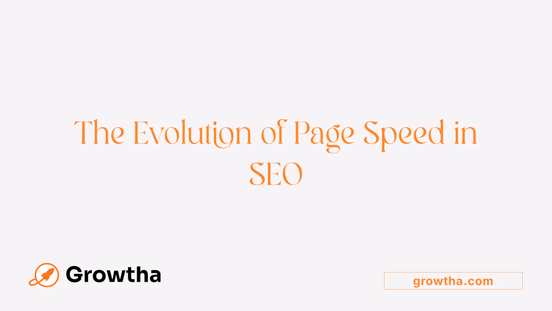 The Evolution of Page Speed in SEO