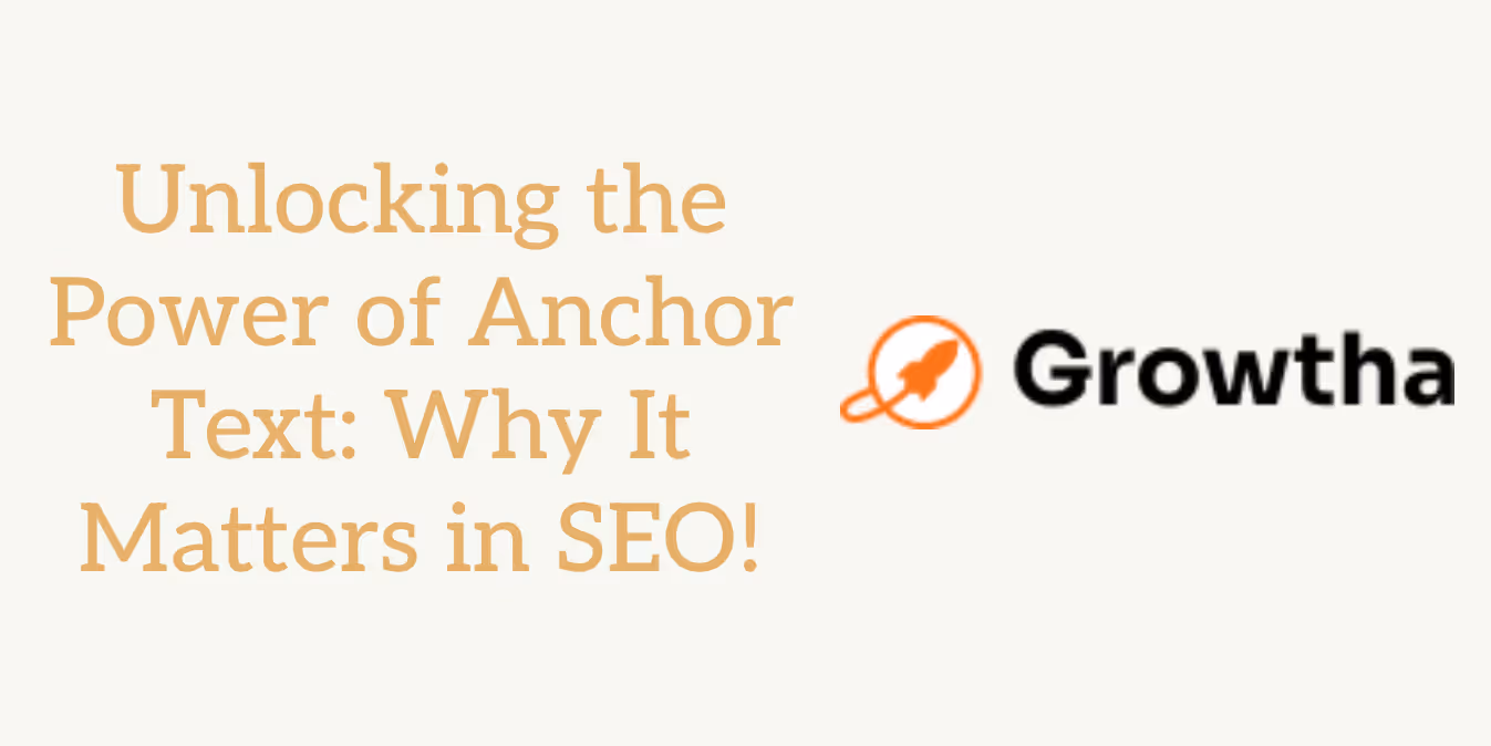 Unlocking the Power of Anchor Text: Why It Matters in SEO!