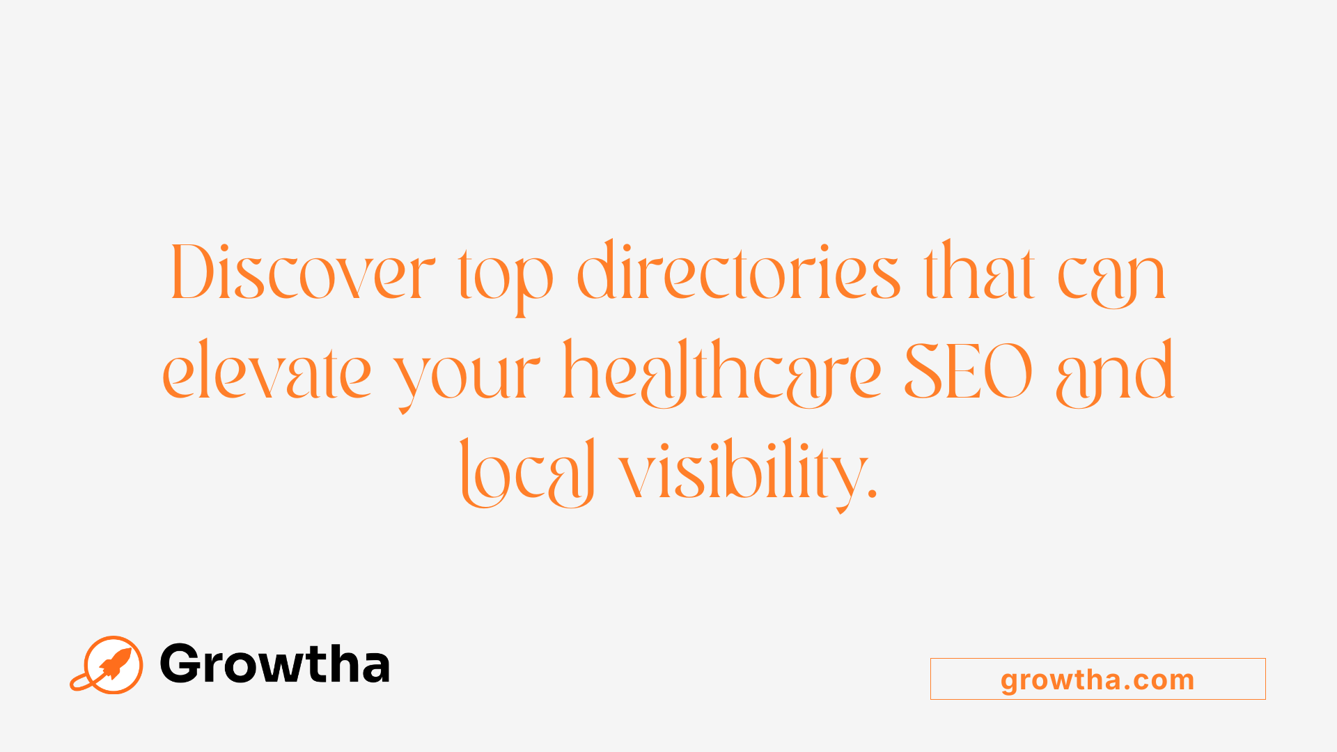 Discover top directories that can elevate your healthcare SEO and local visibility.