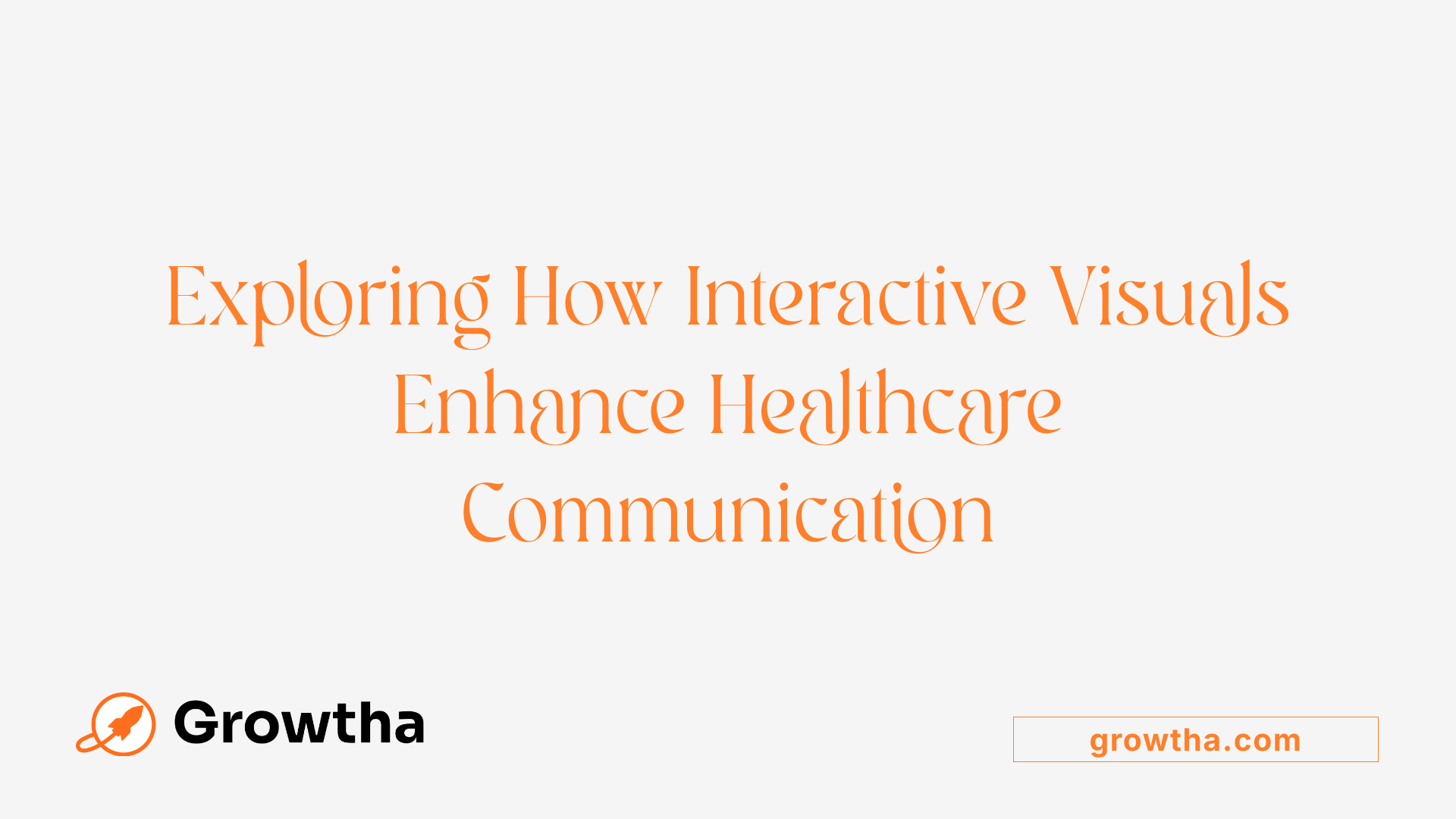 Exploring How Interactive Visuals Enhance Healthcare Communication