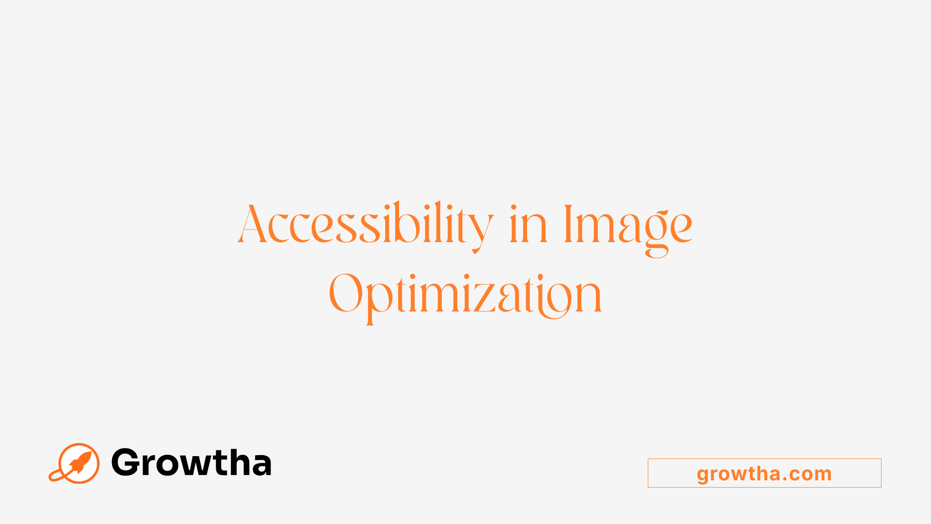 Accessibility in Image Optimization