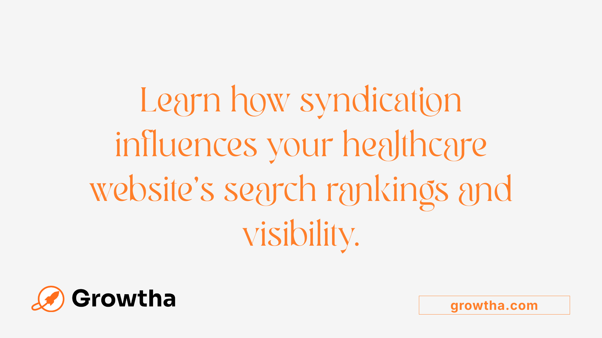 Learn how syndication influences your healthcare website’s search rankings and visibility.