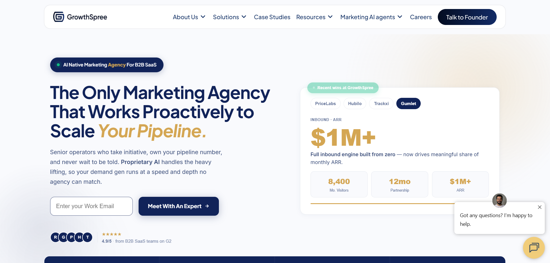 Best B2B SaaS Marketing Agency Growthspree
