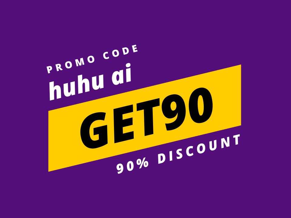 huhu ai promo code GET90