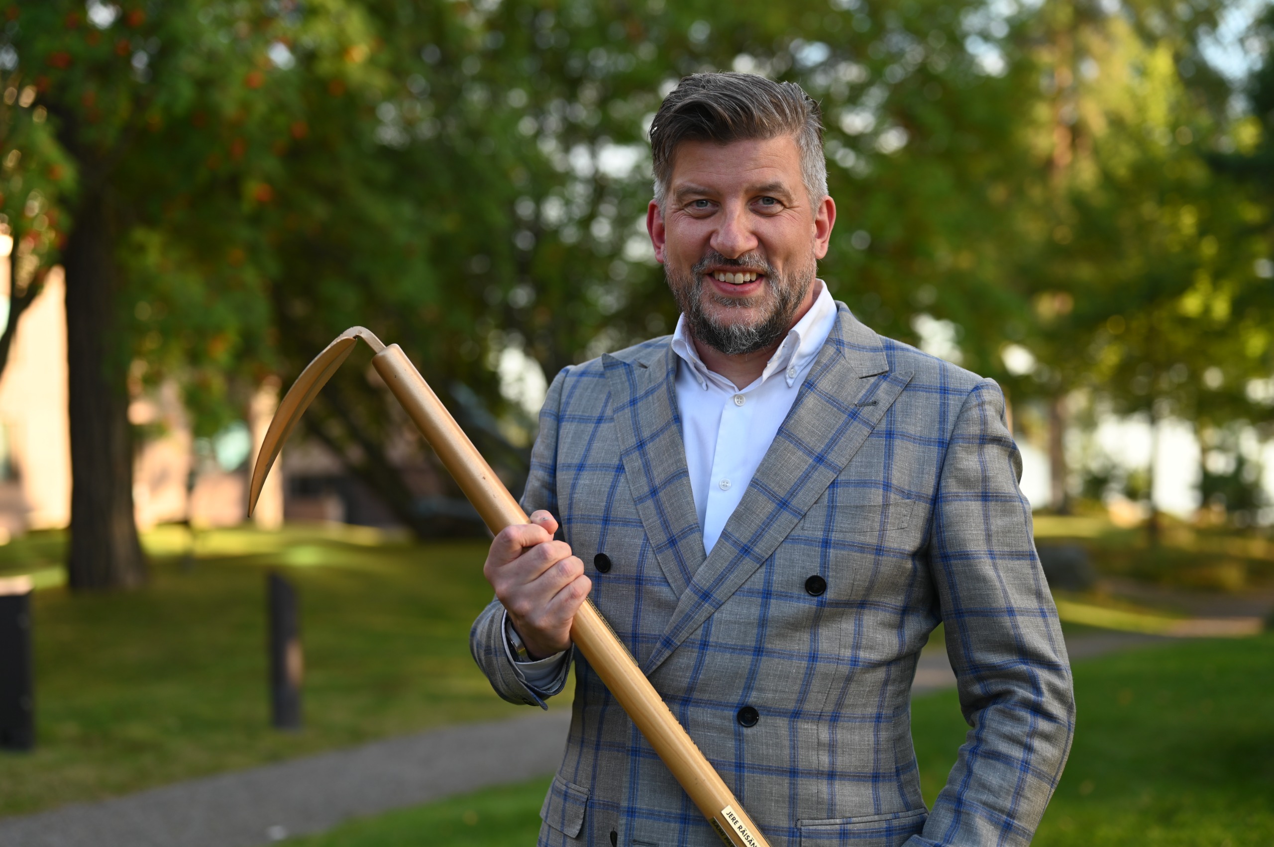 Kasvuryhmän Kultainen kuokka 2026 -tunnuspalkinto Goforen Mikael Nylundille 