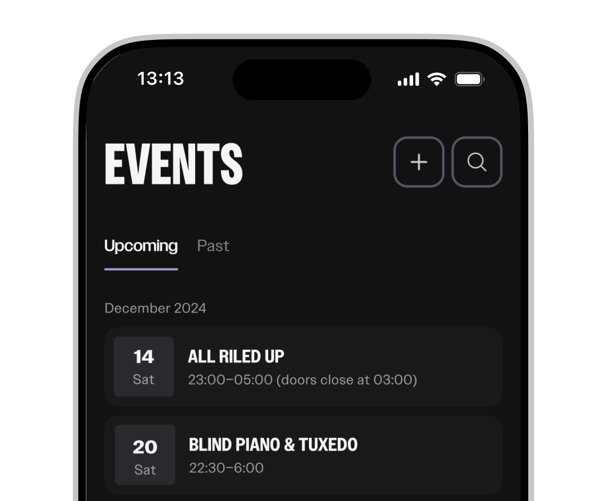 Giant Mobile Showing The APP Dashboard