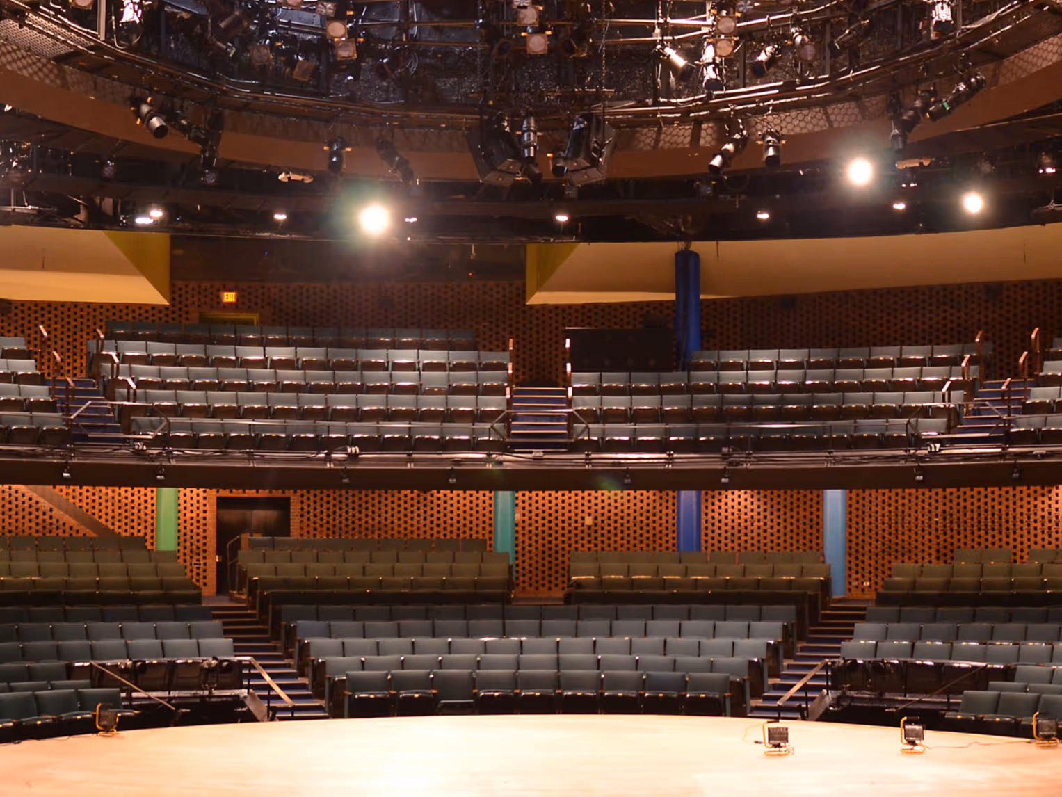 Pamela Brown Auditorium at Actors Theatre of Louisville, a premier venue for Louisville performing arts.