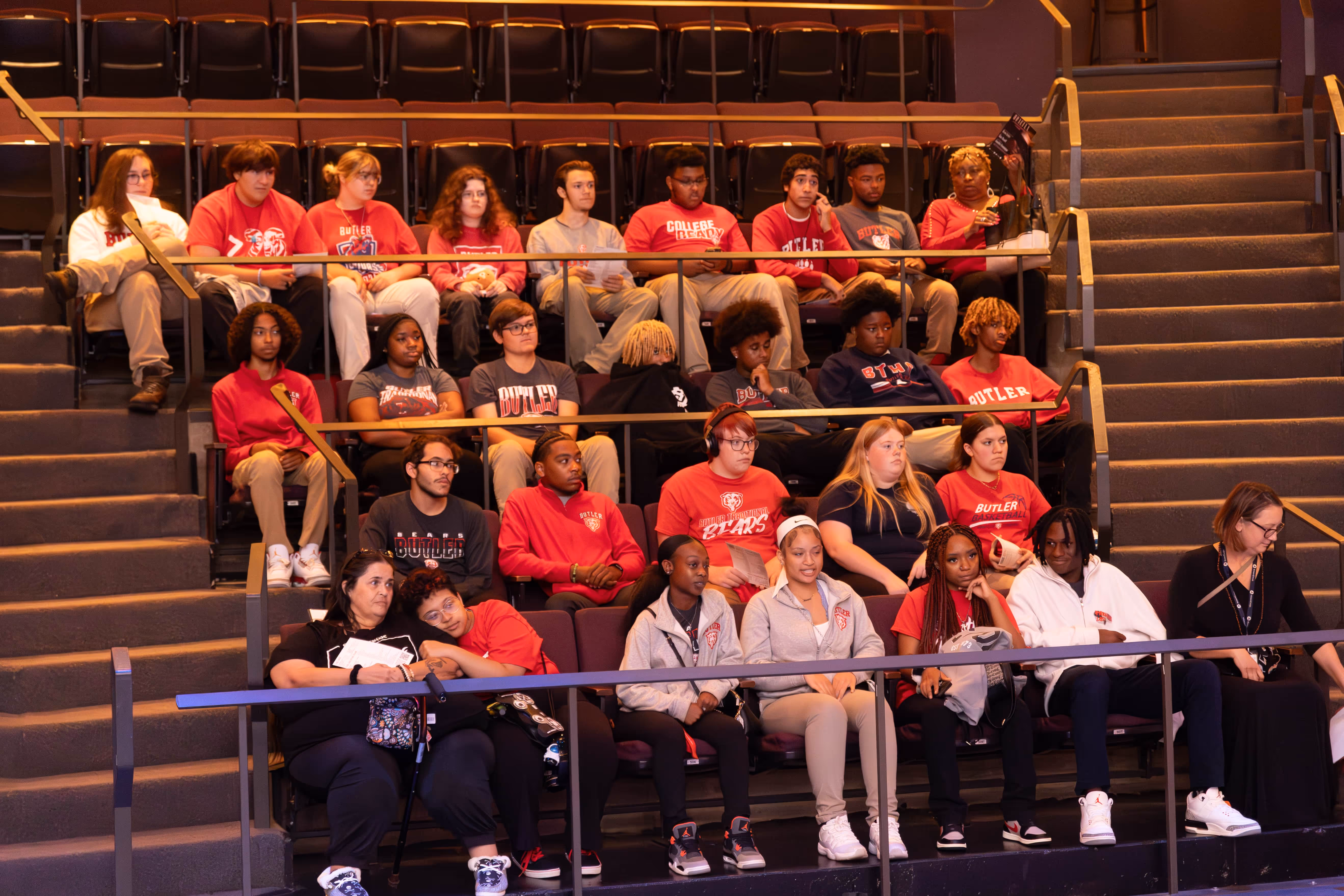 Students from Butler High attend matinee at Actors Theatre of Louisville, engaging with Louisville plays.