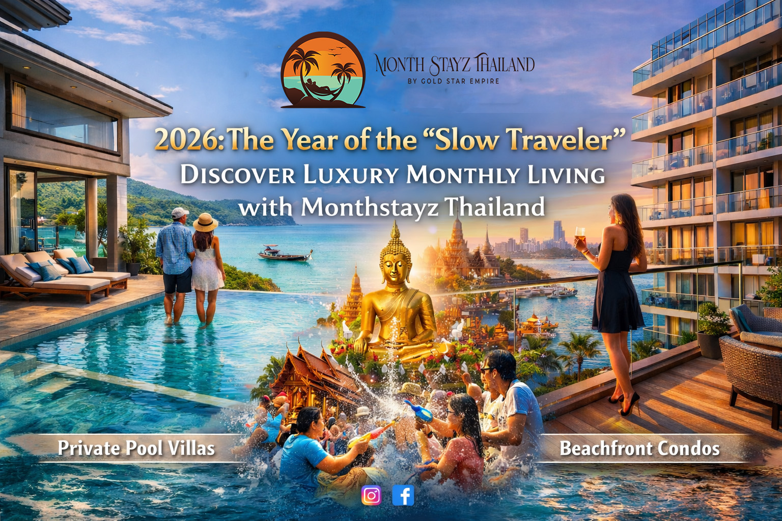 2026: The Year of the "Slow Traveler" – Discover Luxury Monthly Living with Monthstayz Thailand
