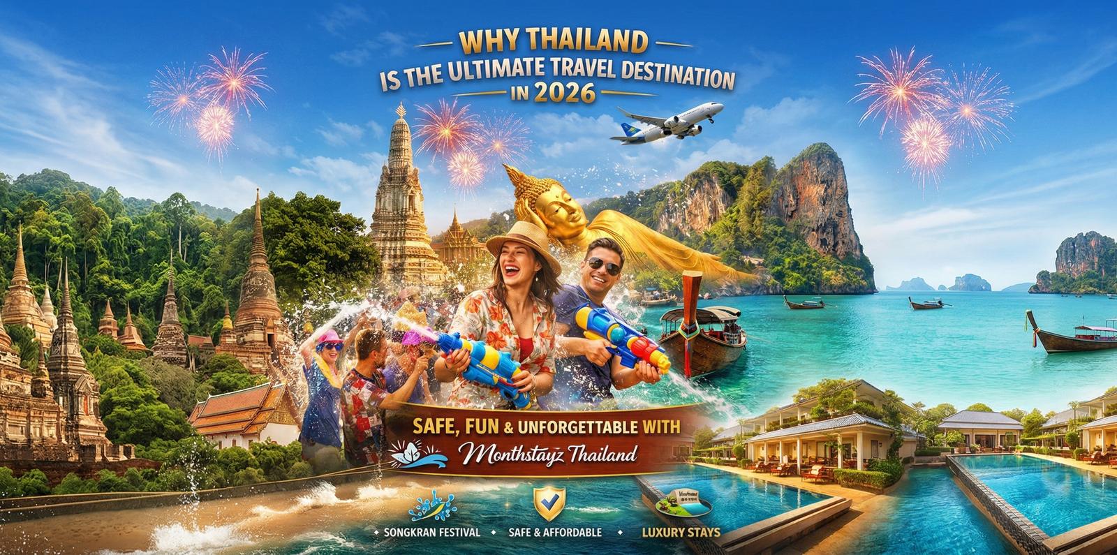 Why Thailand is the Ultimate Travel Destination in 2026 – Safety, Songkran & Smart Travel Choices