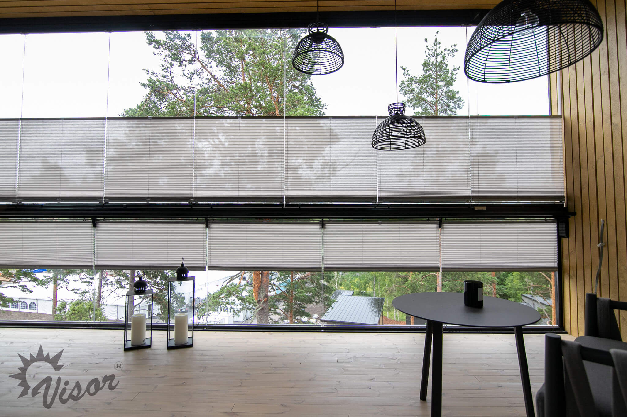 Terassin kaihdinratkaisu