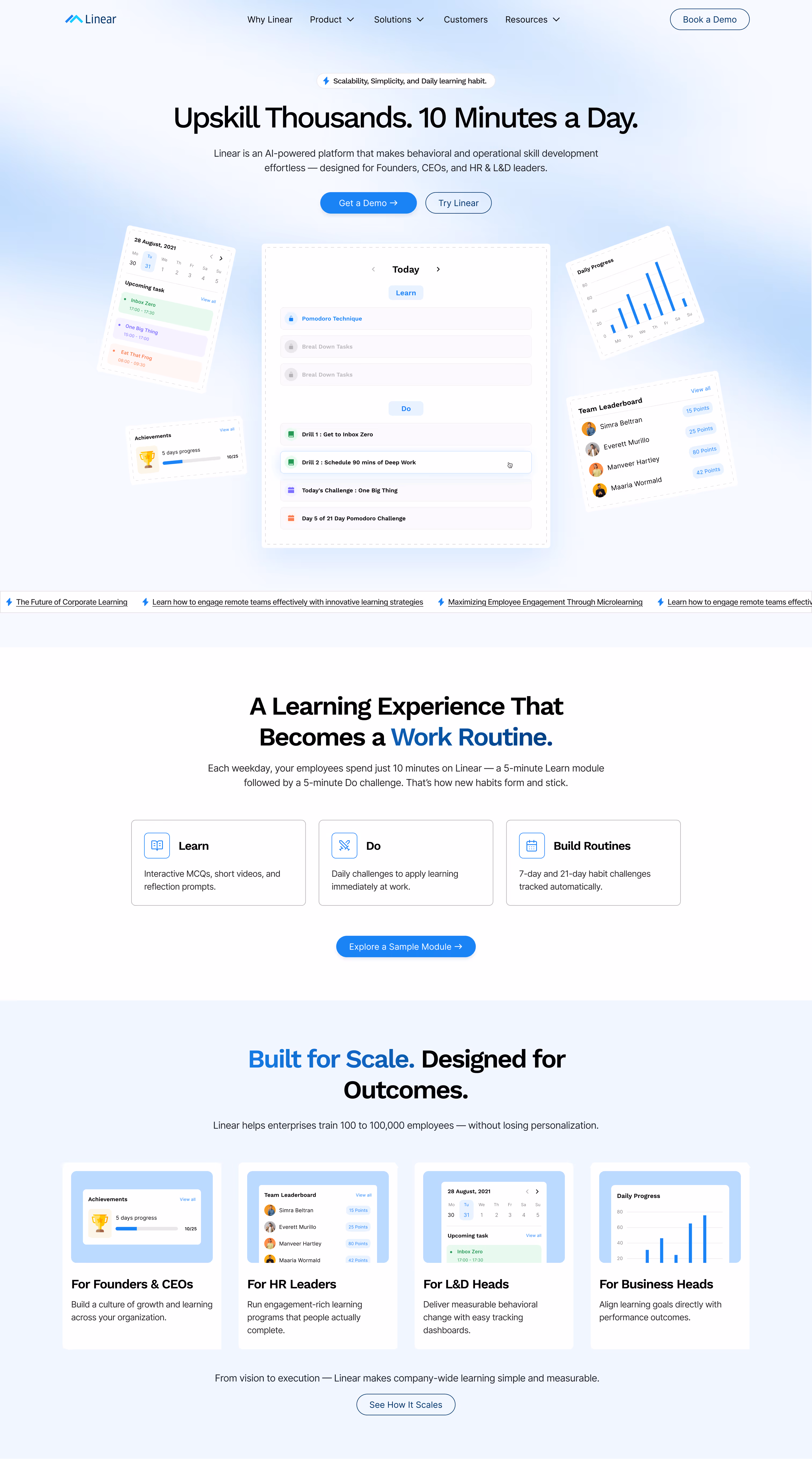 SaaS website design project built in Webflow