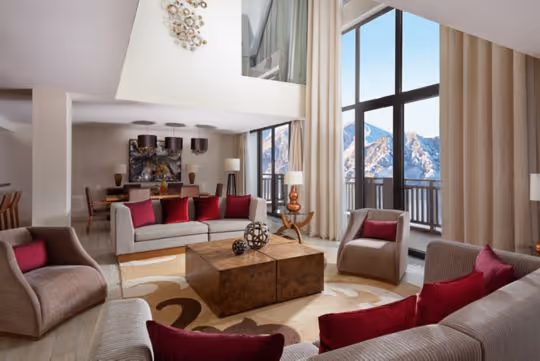 Living Room, Two Bedroom Apartment, Shahdag