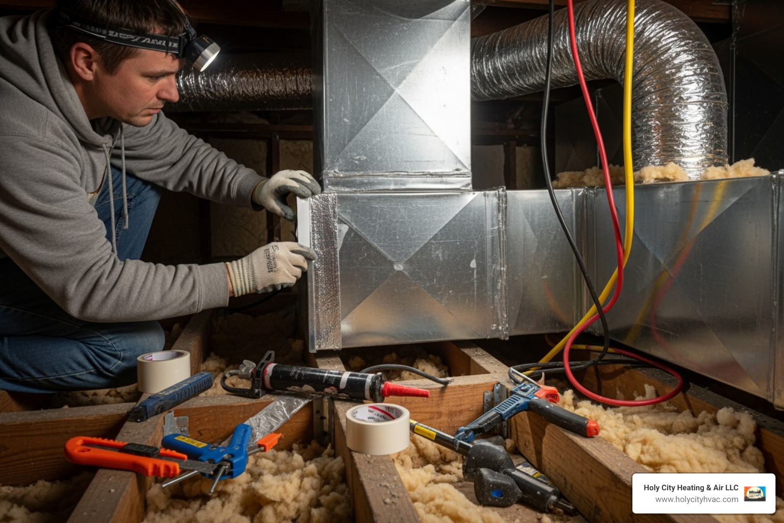 Don't Get Duct-ed: Simple Steps to Fix Small Holes and Big Leaks