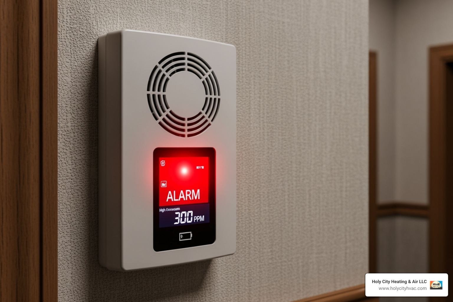 carbon monoxide detector alarming - emergency furnace repair cost