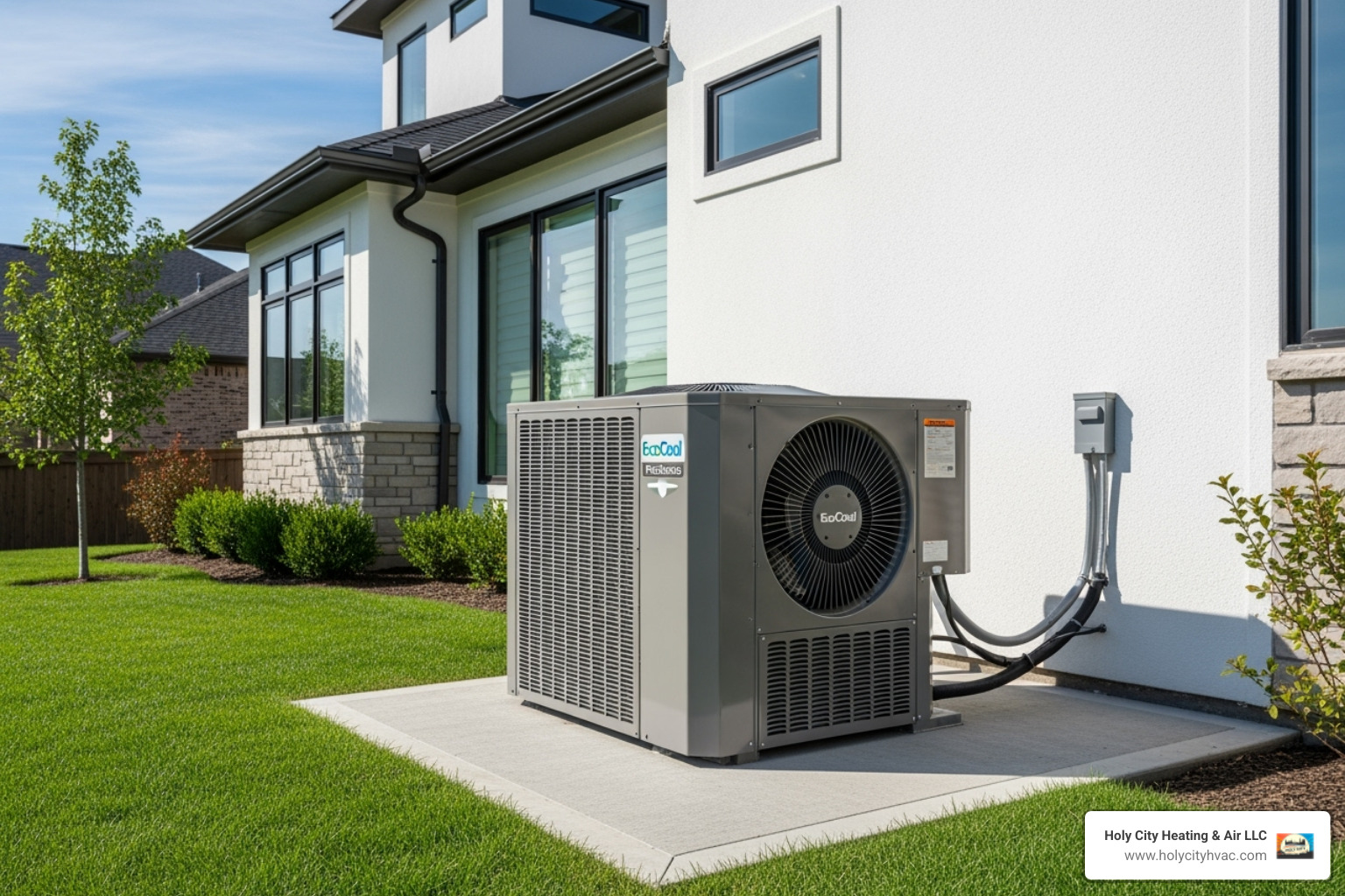 new high-efficiency outdoor AC unit - ac unit replacement hollywood sc