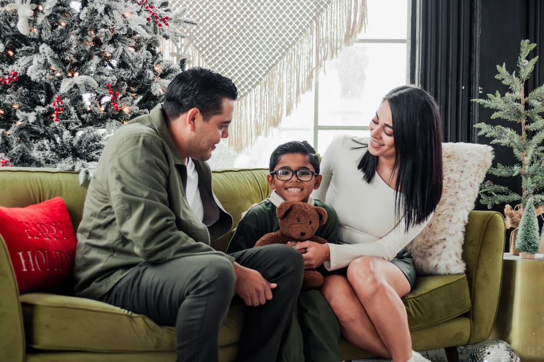 family enjoying a warm and comfortable home - cost to have furnace serviced
