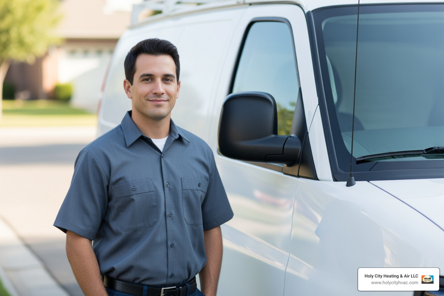 friendly, professional technician with a company van - water heating repair near me friendly, professional technician with a company van - water heating repair near me