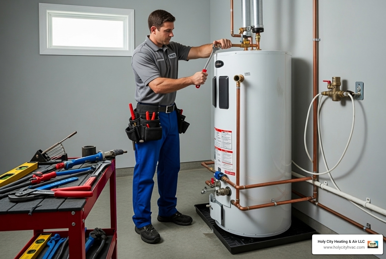 I need a new hot water heater installation. Who serves the Johns Island area?