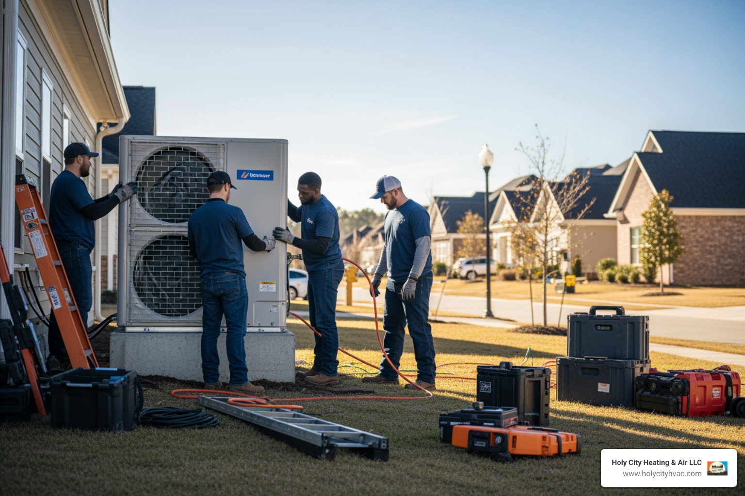 heat pump installation in goose creek sc
