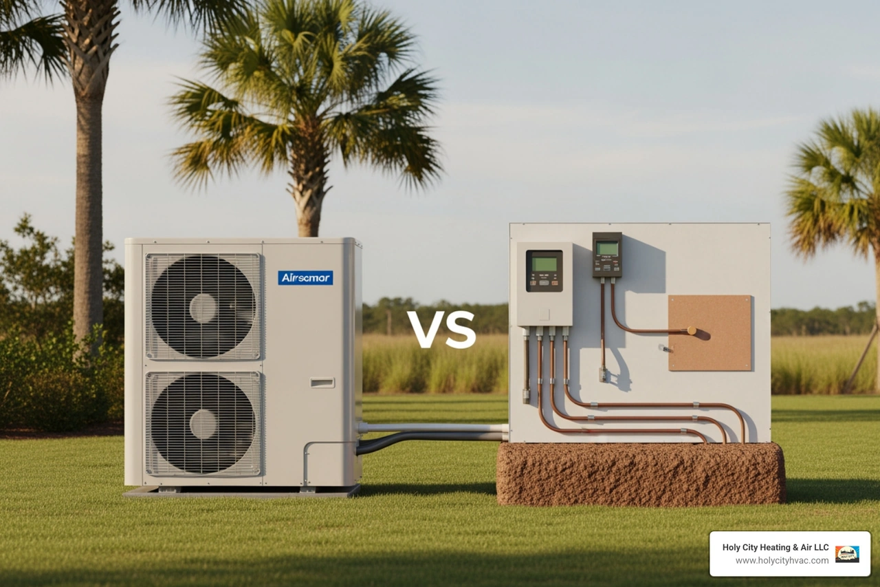 The Lowcountry HVAC Showdown Between Heat Pumps and Geothermal