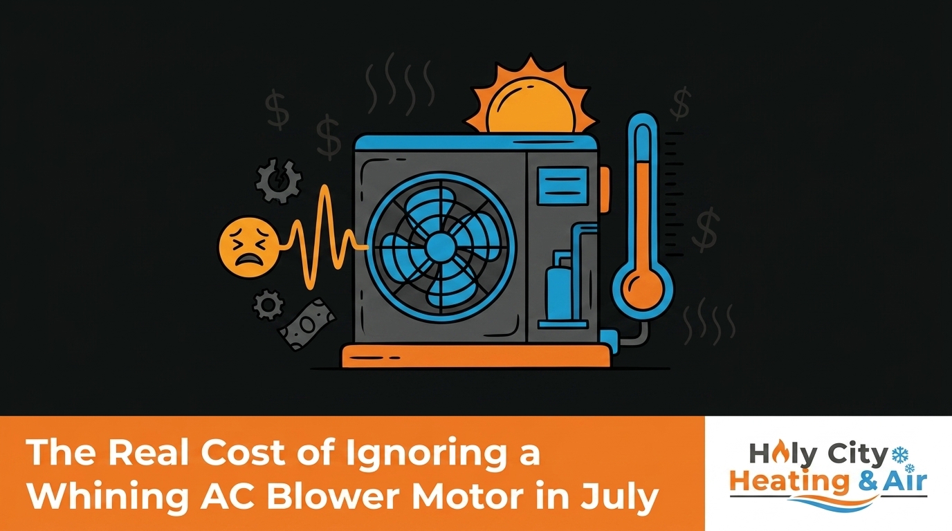 The Real Cost of Ignoring a Whining AC Blower Motor in July