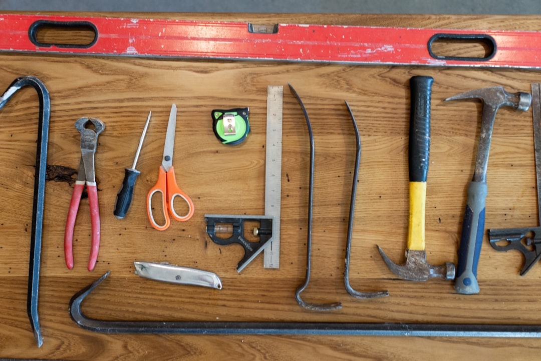 toolkit laid out for the job - furnace blower motor replacement toolkit laid out for the job - furnace blower motor replacement