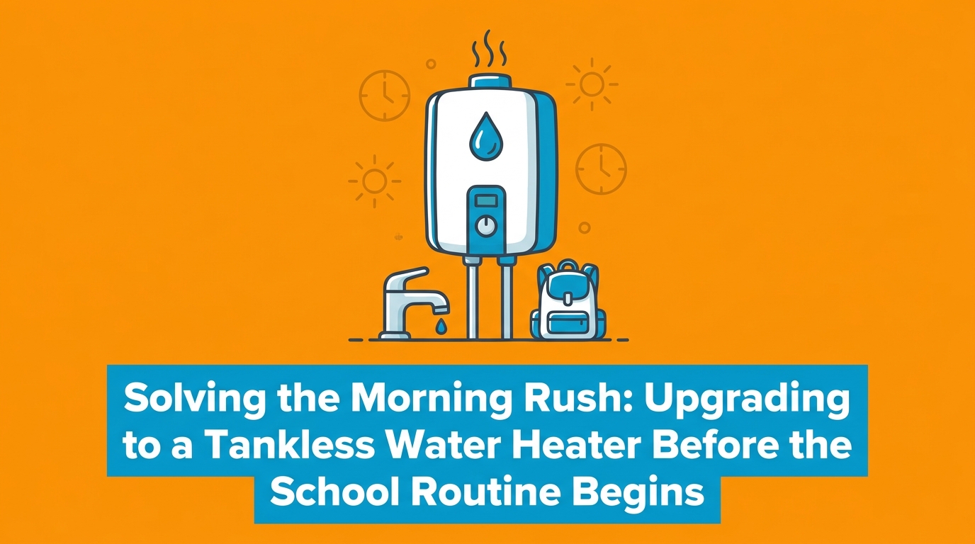 Upgrading to a Tankless Water Heater Before the School Routine Begins