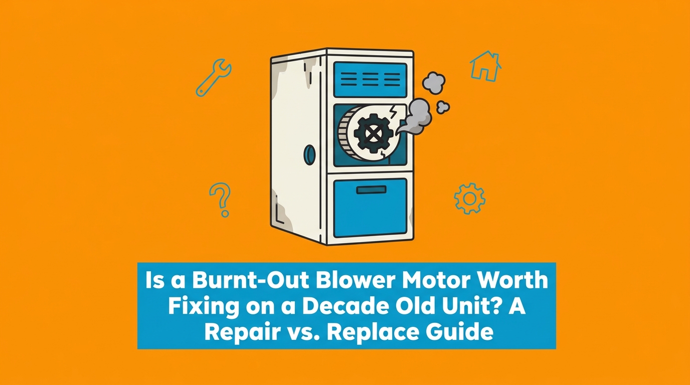 Is a Burnt-Out Blower Motor Worth Fixing on a Decade Old Unit?