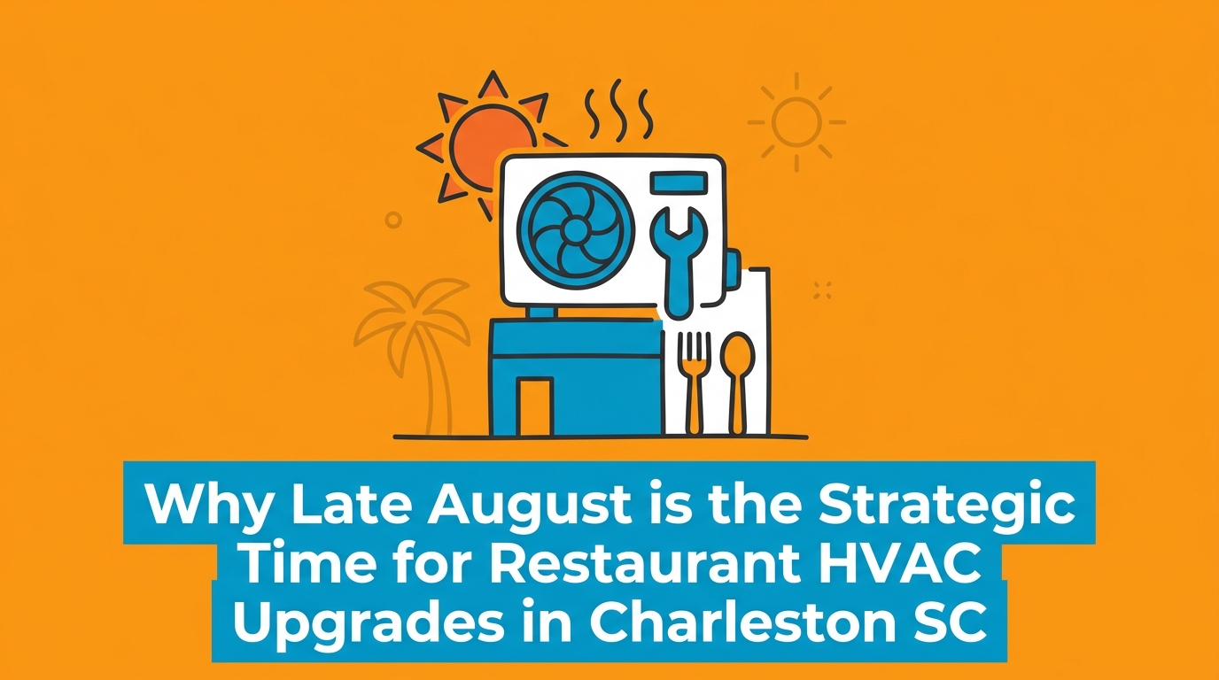 Why Late August is the Strategic Time for Restaurant HVAC Upgrades in Downtown Charleston