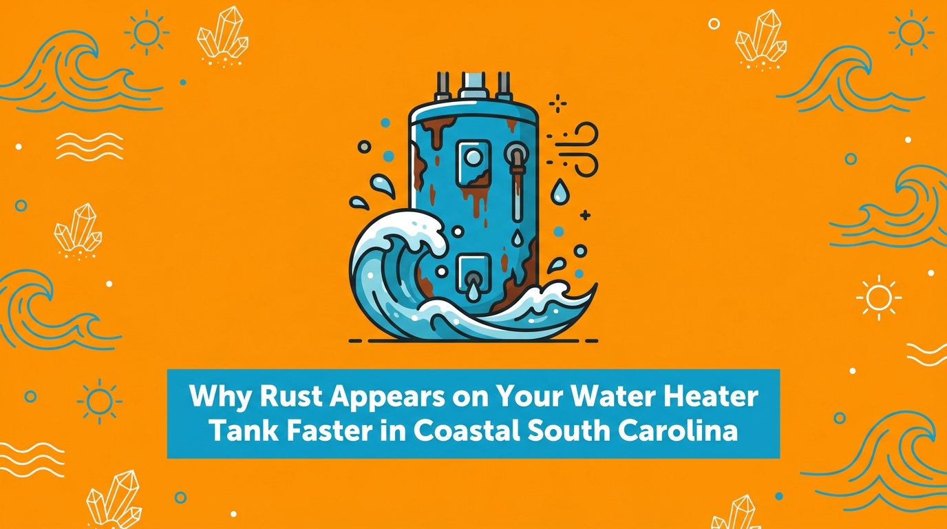 Why Rust Appears on Your Water Heater Tank Faster in Coastal South Carolina