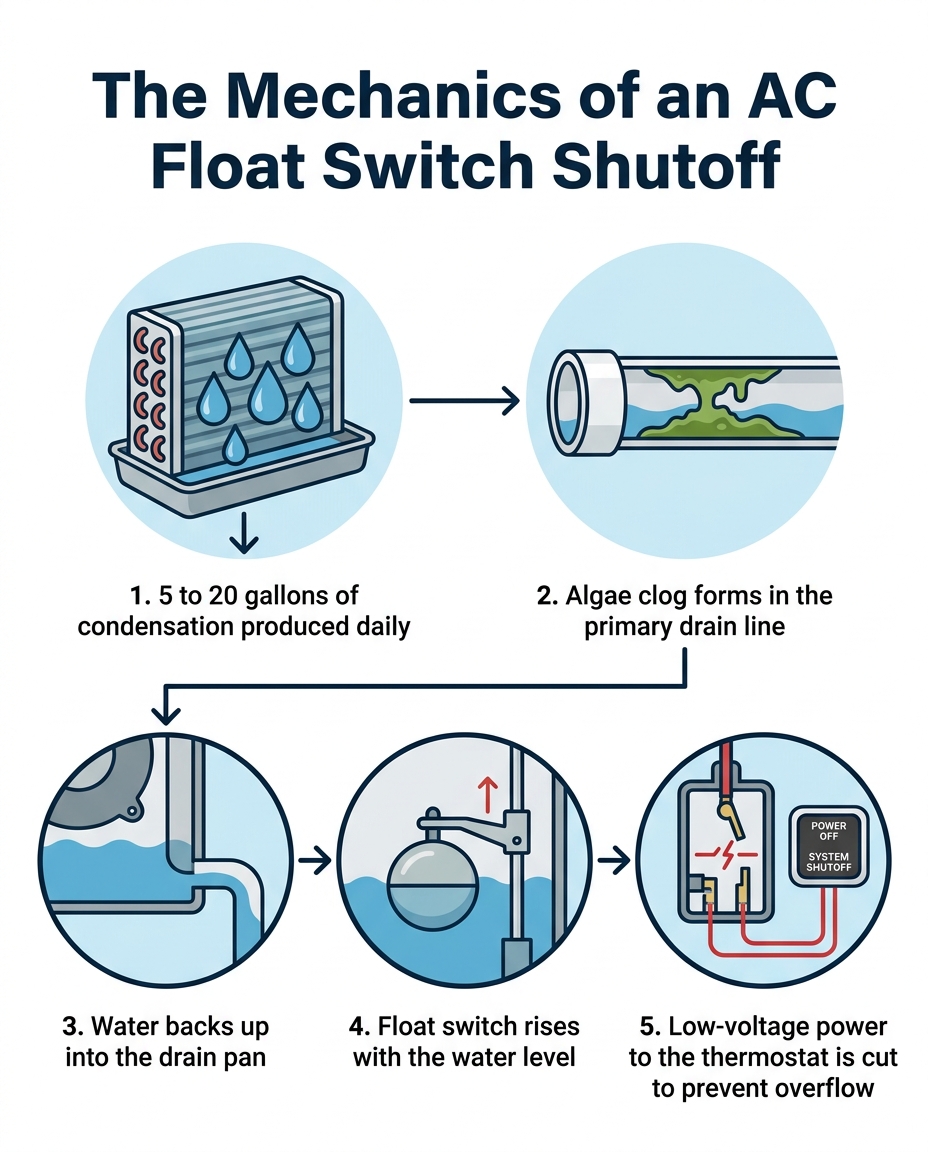 The Mechanics of an AC Float Switch Shutoff